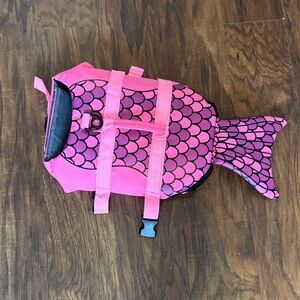 Pink Fish-Shaped Backpack